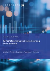 Cover der Lünendonk-Studie 2025: "Wirtschaftsprüfung und Steuerberatung in Deutschland"